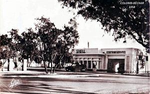 Colomb-Bechar - Station Service Shell - 1958